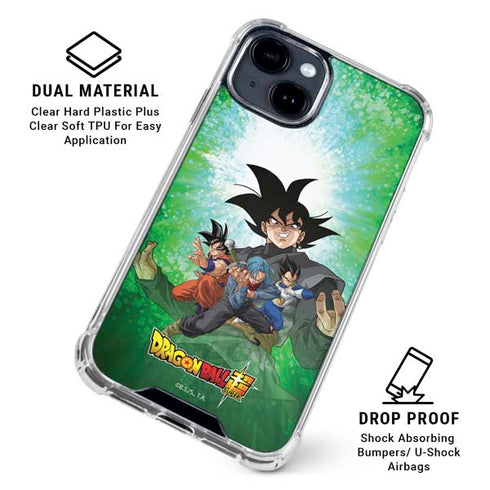 Dragon Ball Super Fate of the Future iPhone 14 Clear Case